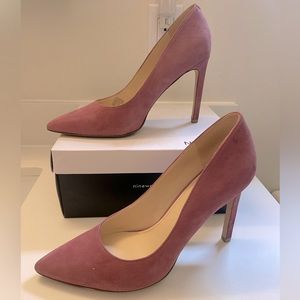 Nine West Tatiana Pink Suede Pumps